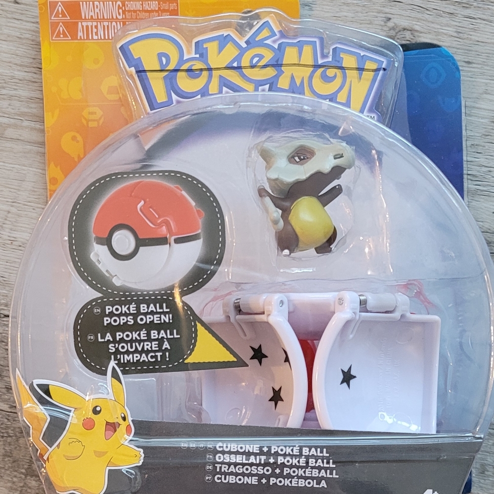 COPY - Tomy Pokemon Cubone Poke Ball